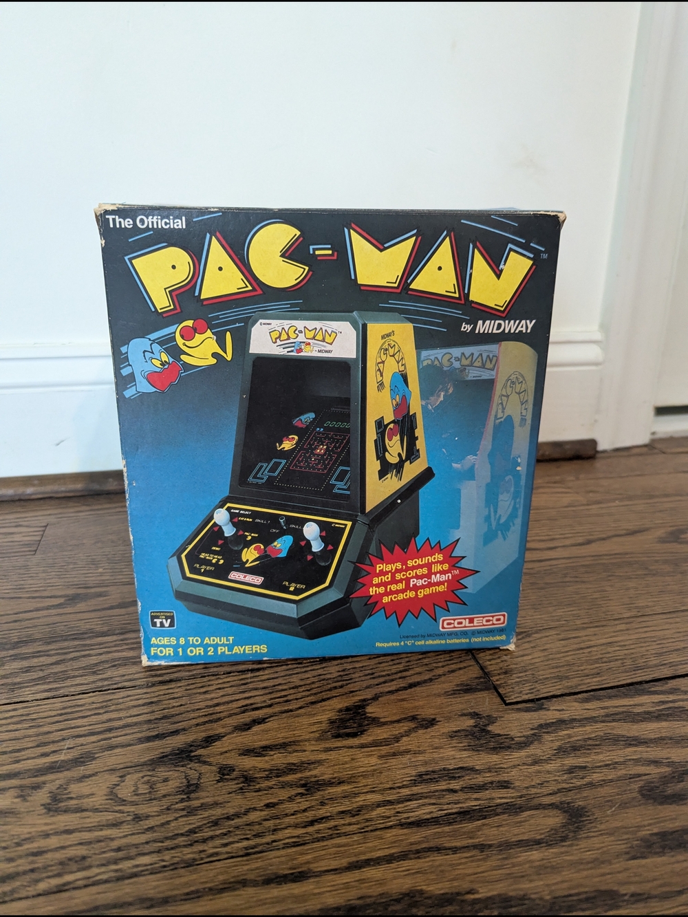 WORKING Vintage 1981 Coleco Pac-Man tabletop mini arcade game by Midway